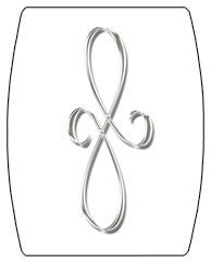 DAREC 601 SL WT Silver Scroll White Background copy